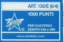  ZENITH 130/E SCATOLA 1000 PUNTI